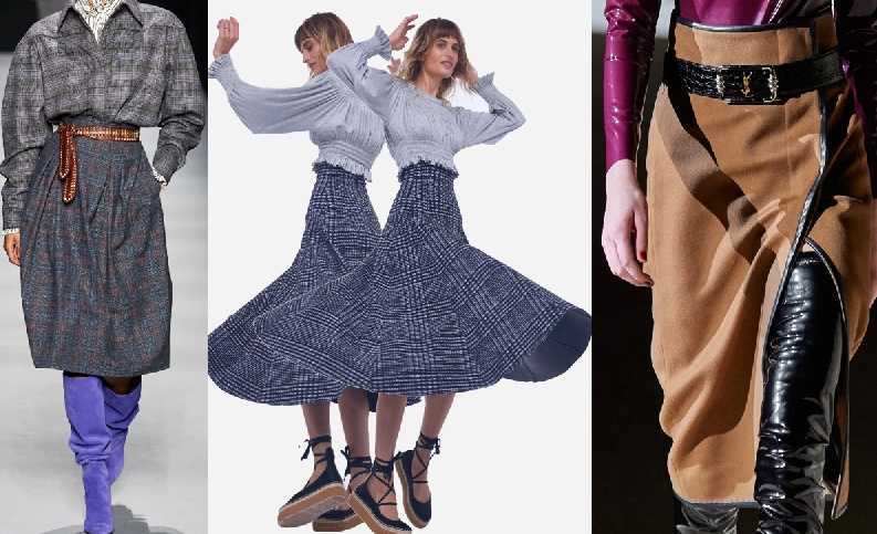 С чем носить короткую юбку: модные образы 2021-2022