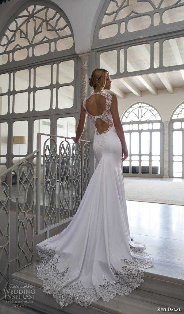 Свадебное платье с кружевным верхом (фото)