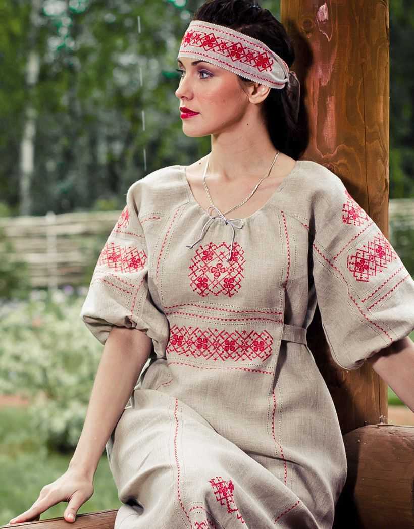 Русский стиль в современной одежде