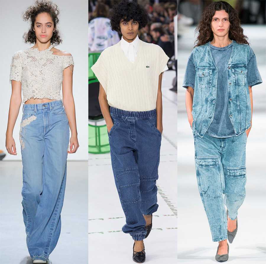 Модные джинсы женские лето