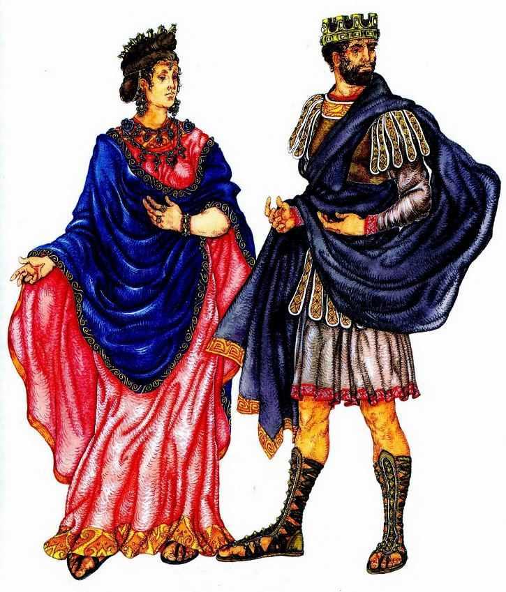 Римляне в одежде