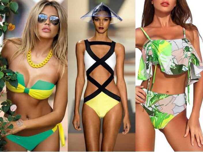 Пляжная мода — тенденции 2018