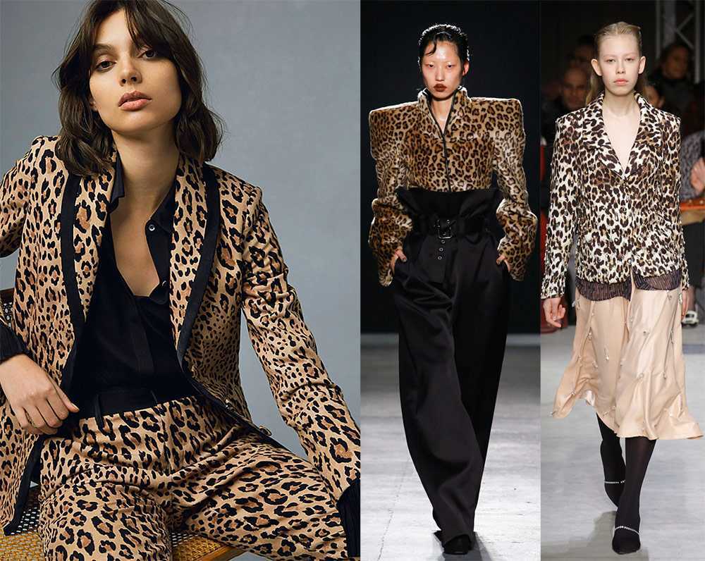 Леопардовый принт в одежде: тренды 2021-2022, как носить и с чем сочетать леопардовые платья, пальто, брюки, юбки