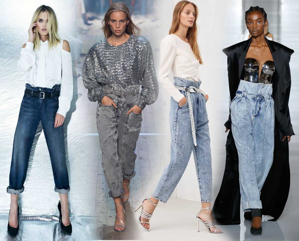 С чем носить широкие джинсы в сезоне 2020?