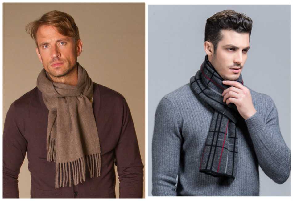 Как завязать мужской шарф - 5 способов для стильного мужчины