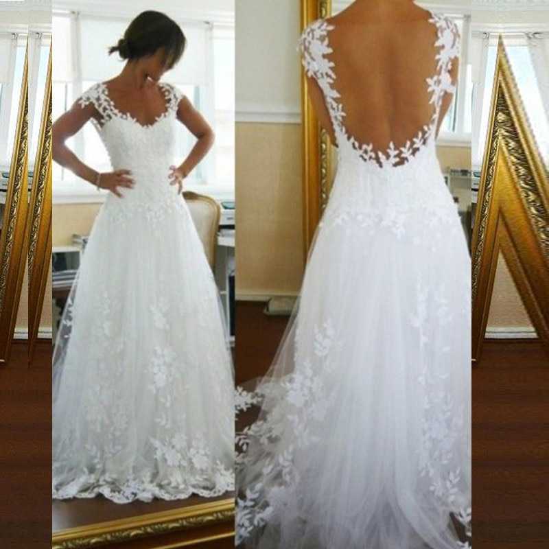 ᐉ свадебное платье с завышенной талией, прозрачное, без кружев - svadebniy-mir.su