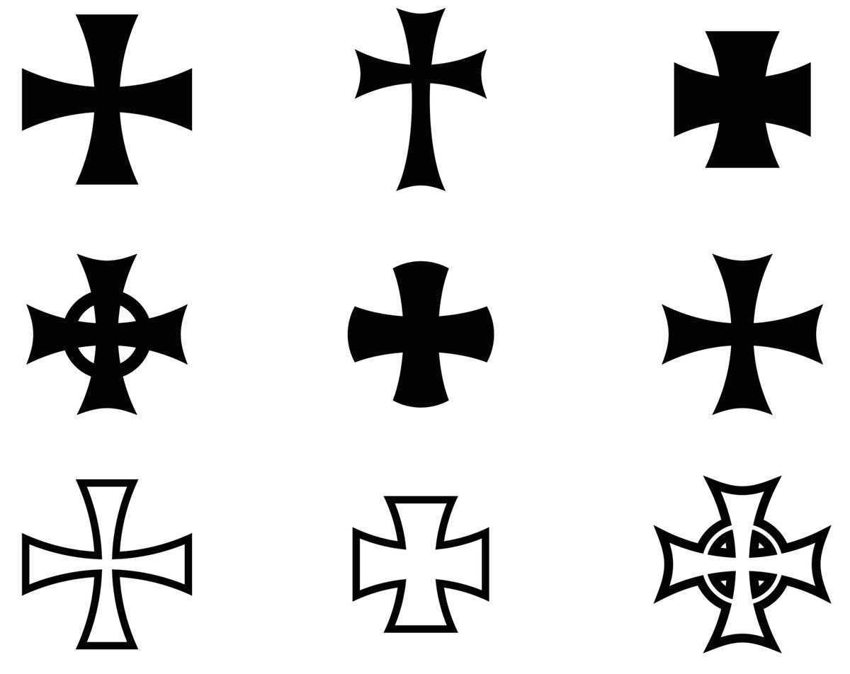 Виды крестов