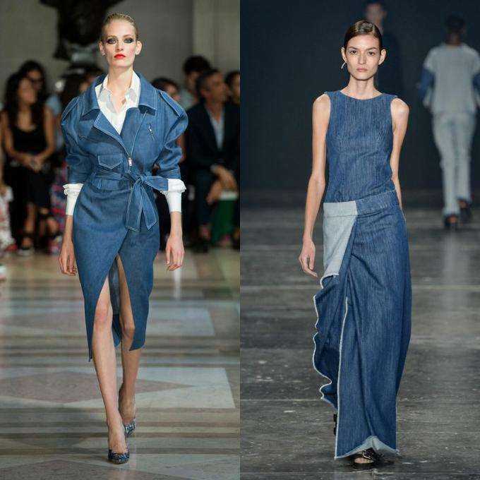 Летние джинсовые платья: из тонкого денима, платье-рубашка. с чем носить джинсовые платья + 130 фото