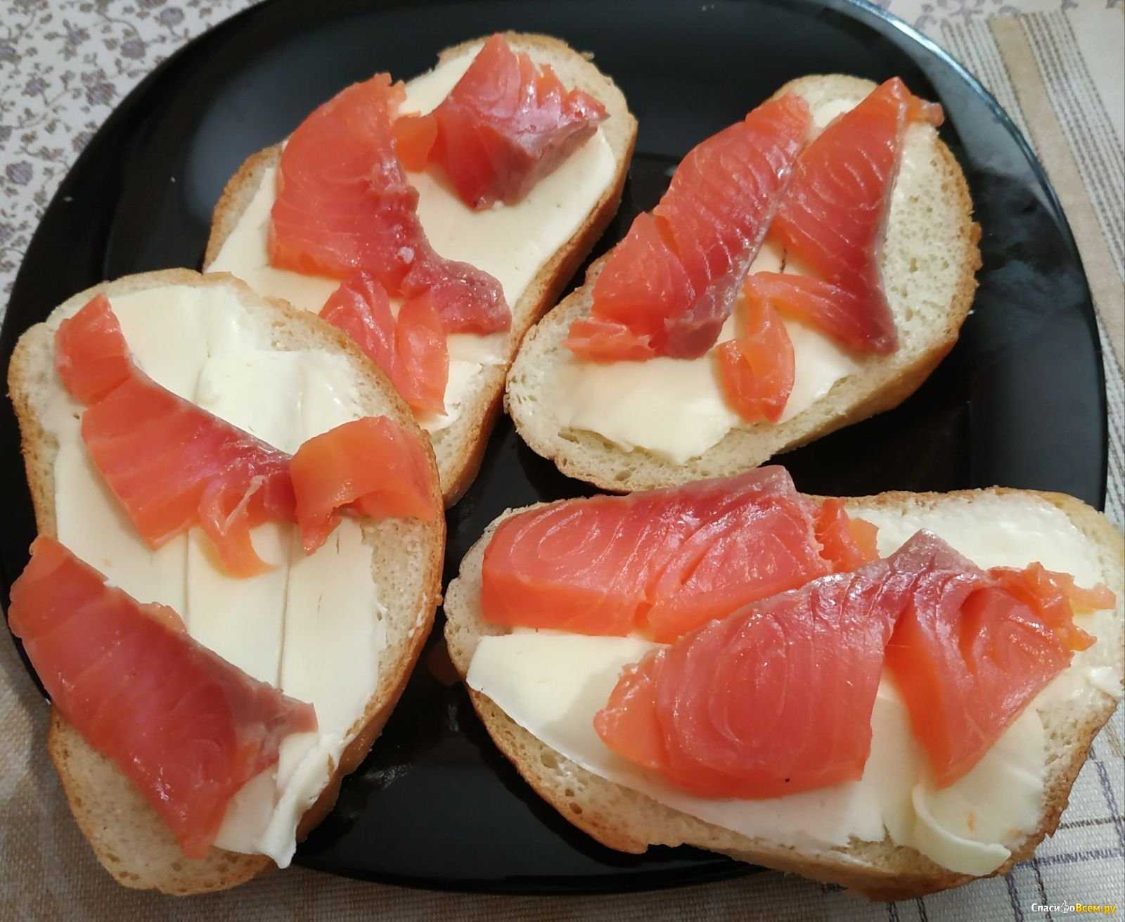 Бутерброды с красной рыбой - топ-3 самых вкусных рецепта!