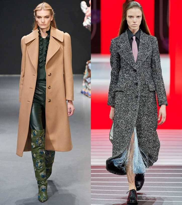 Модные пальто осень-зима 2016-2017 женские - фото