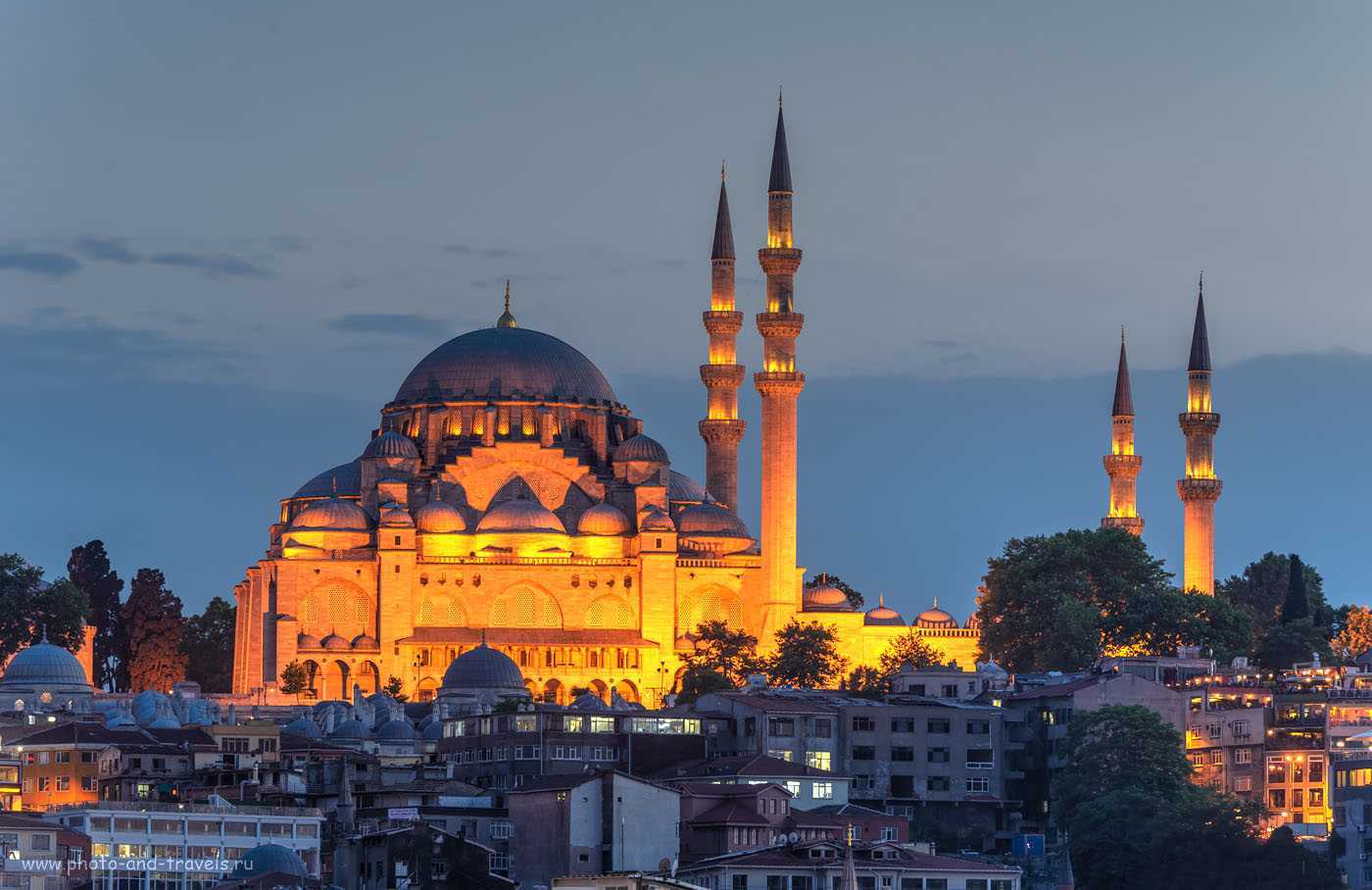 Анкара голубая мечеть