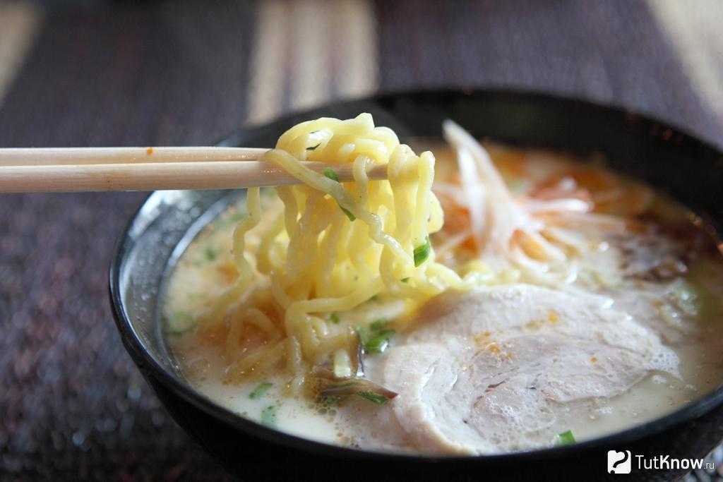 Рецепт японского супа рамен
