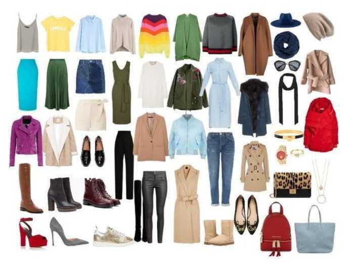 Зимний базовый гардероб 2021-2022 для женщины