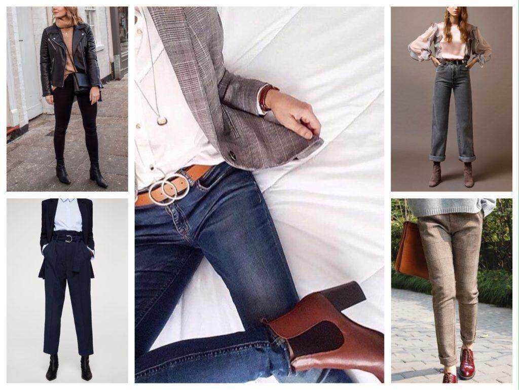 С чем носить кожаные брюки: черные, коричневые, бежевые