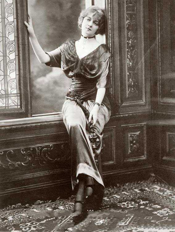 Стиль винтаж в женской одежде 1900 - 1920 годов, винтажные фото