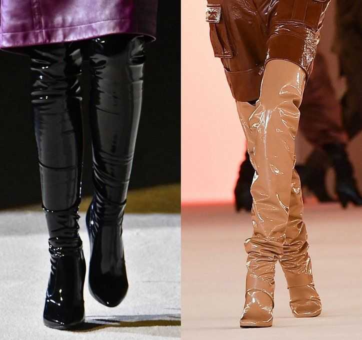 Модные сапоги осень-зима 2020-2021 женские: фото, тренды,новинки