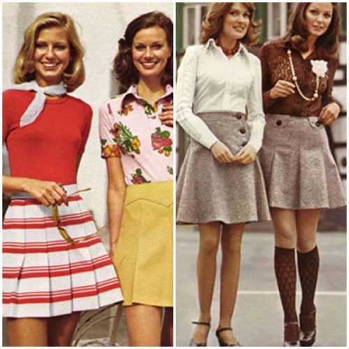 Мода и стиль 70-х годов в одежде