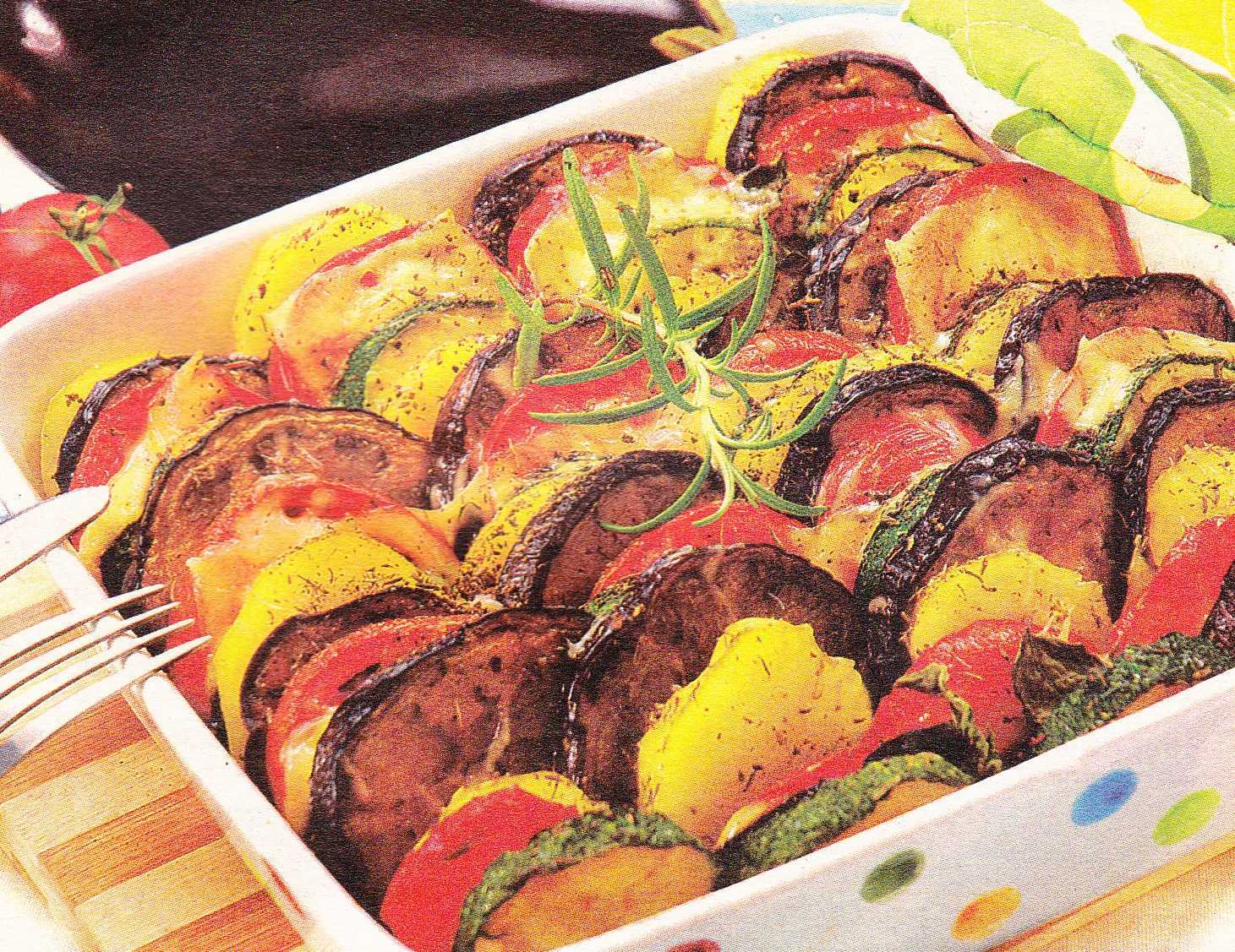 Запеченные овощи в духовке — пошаговый рецепт с фото