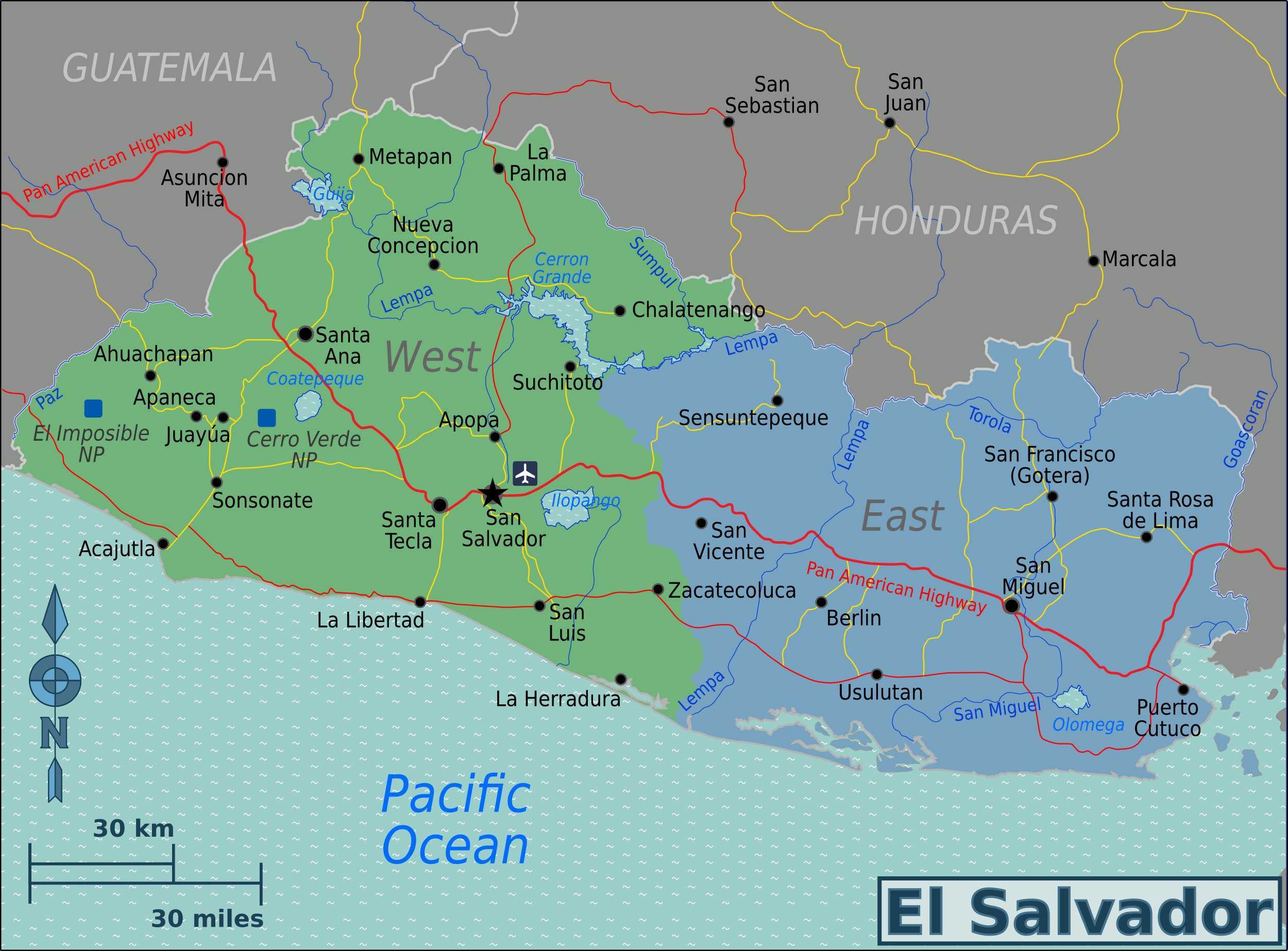 Топ 16 — достопримечательности сальвадора