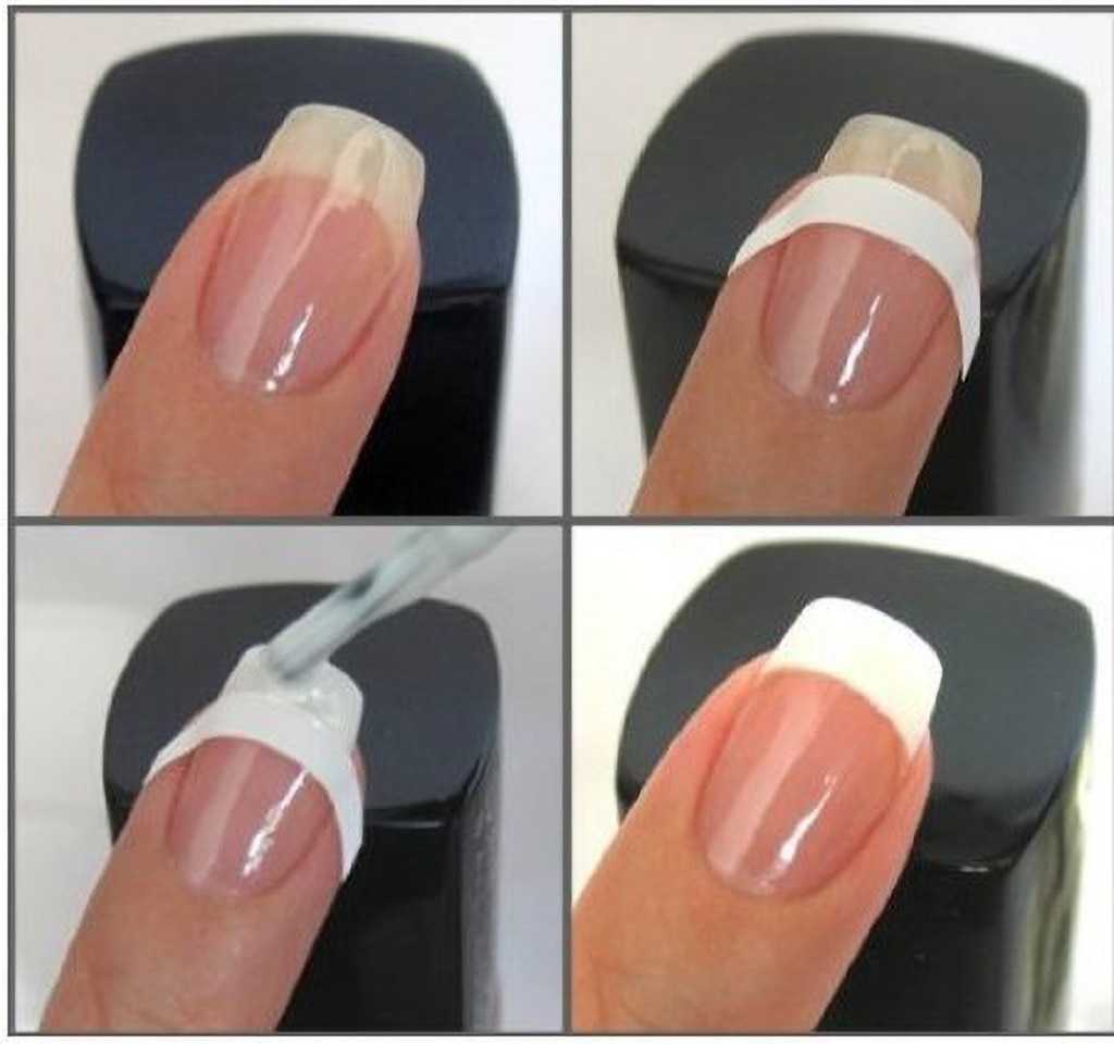 Идеи и техника нанесения французского маникюра на короткие ногти