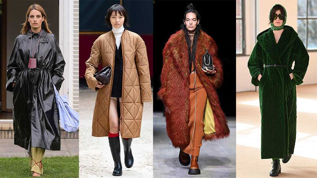 Модные тенденции осень зима 2021 2022 верхняя одежда