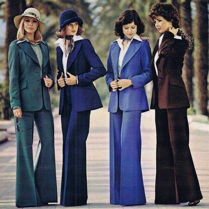 Стиль одежды 70х годов