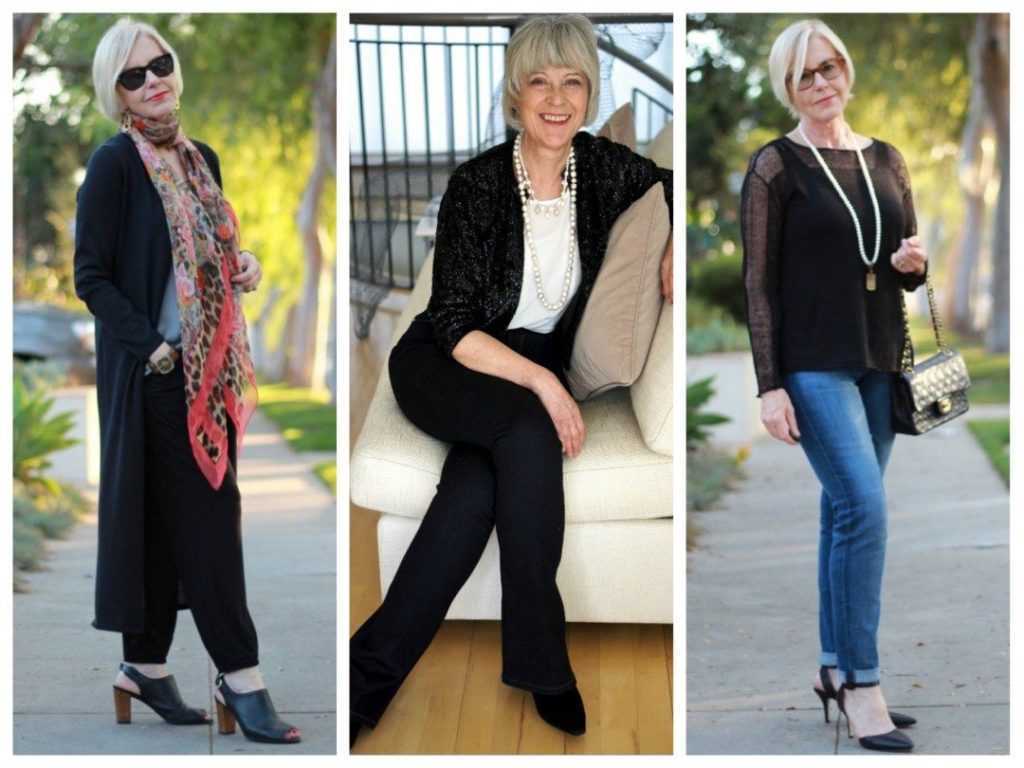 Стильная одежда для женщин после 50 лет: фото, интересные идеи для создания образов