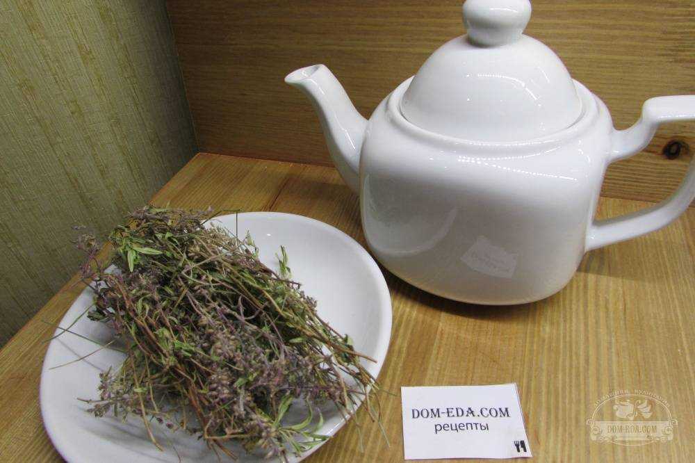 Чай с чабрецом: как заваривать, рецепты и целебные свойства