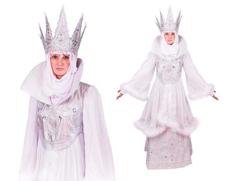 Сшила  костюм снежной королевы, заходите на просмотр - страна мам