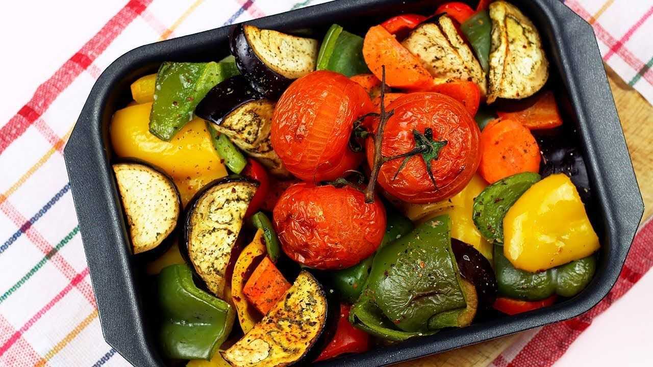 Как запечь овощи в духовке в фольге: рецепты с фото пошагово