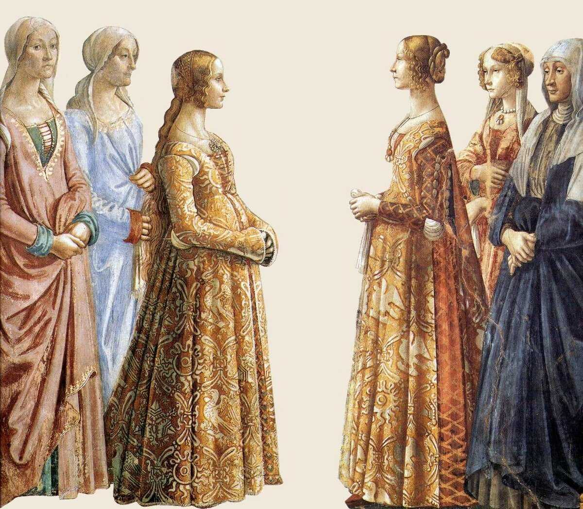 Одежда эпохи ренессанса