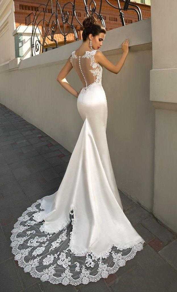 Кружевное свадебное платье: фото лучших моделей